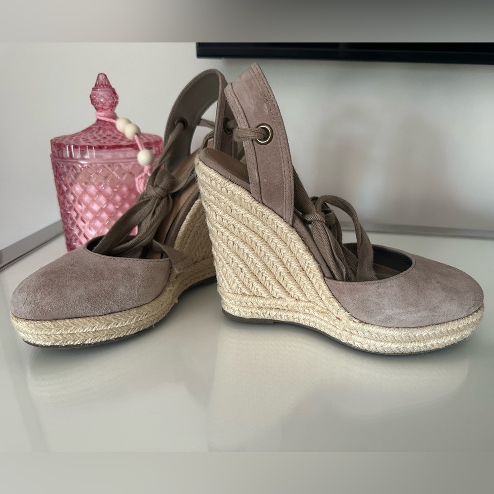 STEVE MADDEN LACE-UP ESPADRILLES SIZE 5